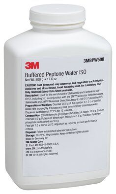 3m? bpw500緩沖蛋白胨水iso，500克，1件裝