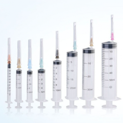 麥迪康一次性使用無菌注射器 帶針 10ml、20ml、25ml