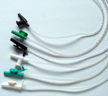 一次性使用引導(dǎo)型吸痰管單通道型、雙通道型
